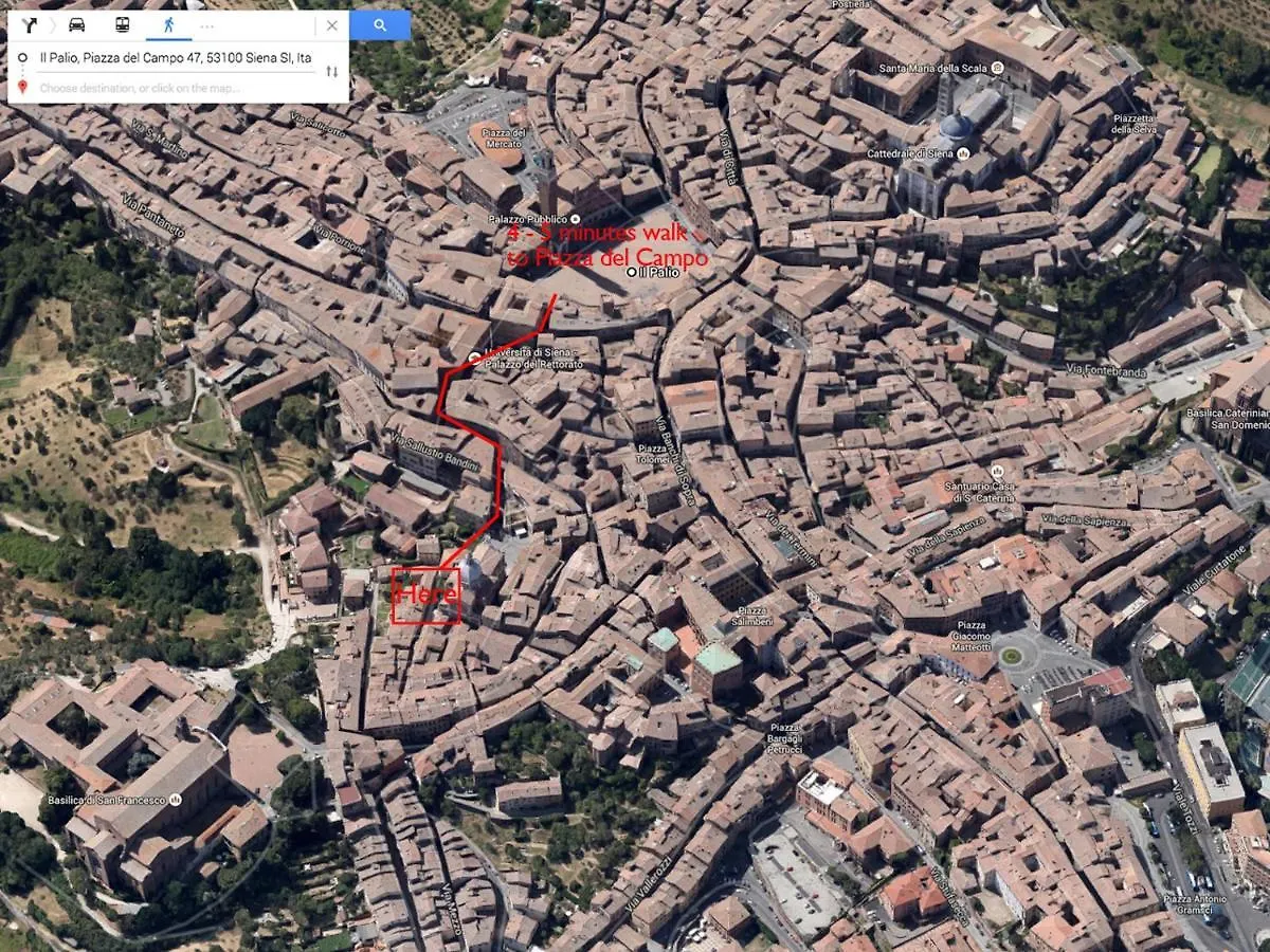 Charming Flat Siena City Center Close Piazza Del Campo 0*,